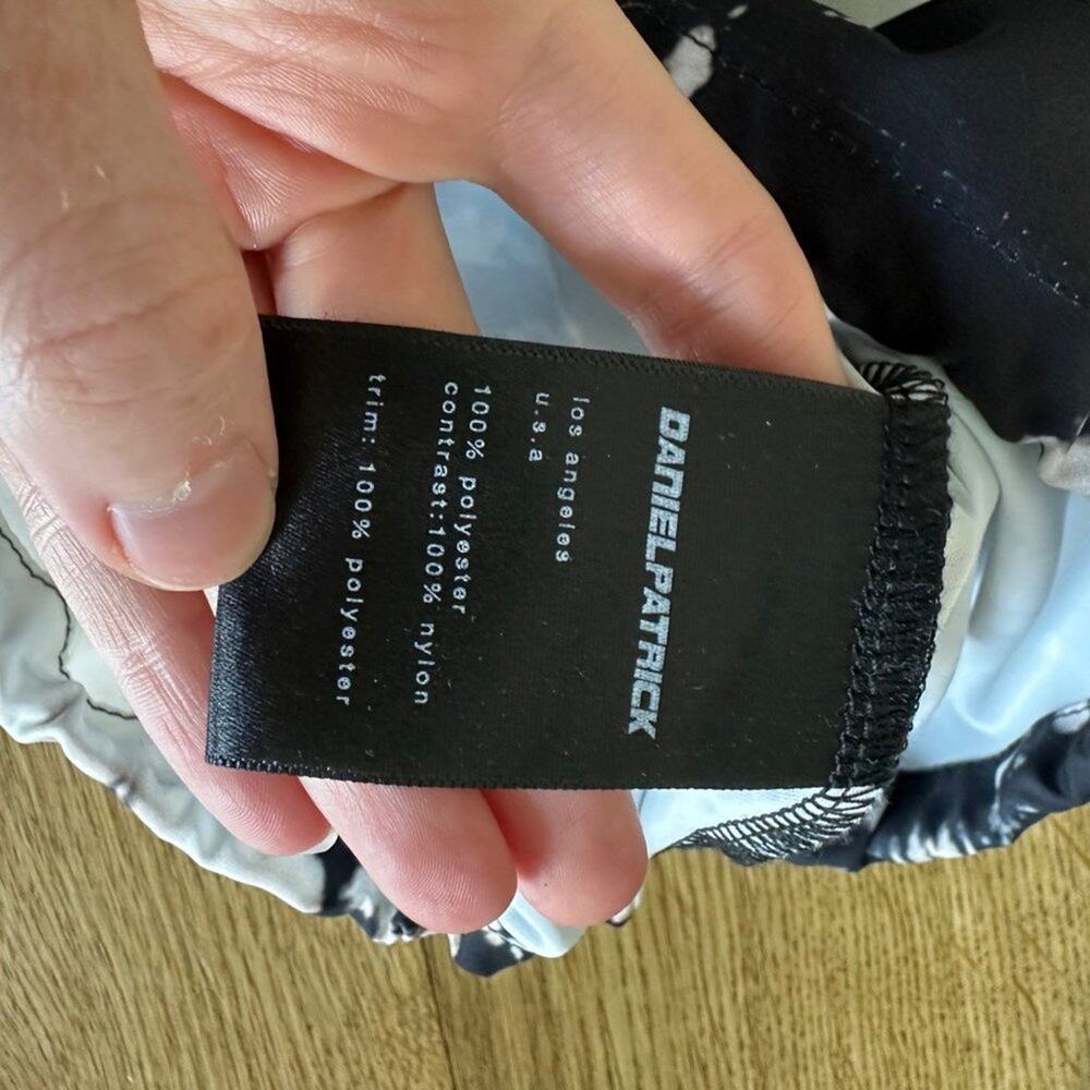 Daniel Patrick Pullover Batting Jacket In Black &… - image 4